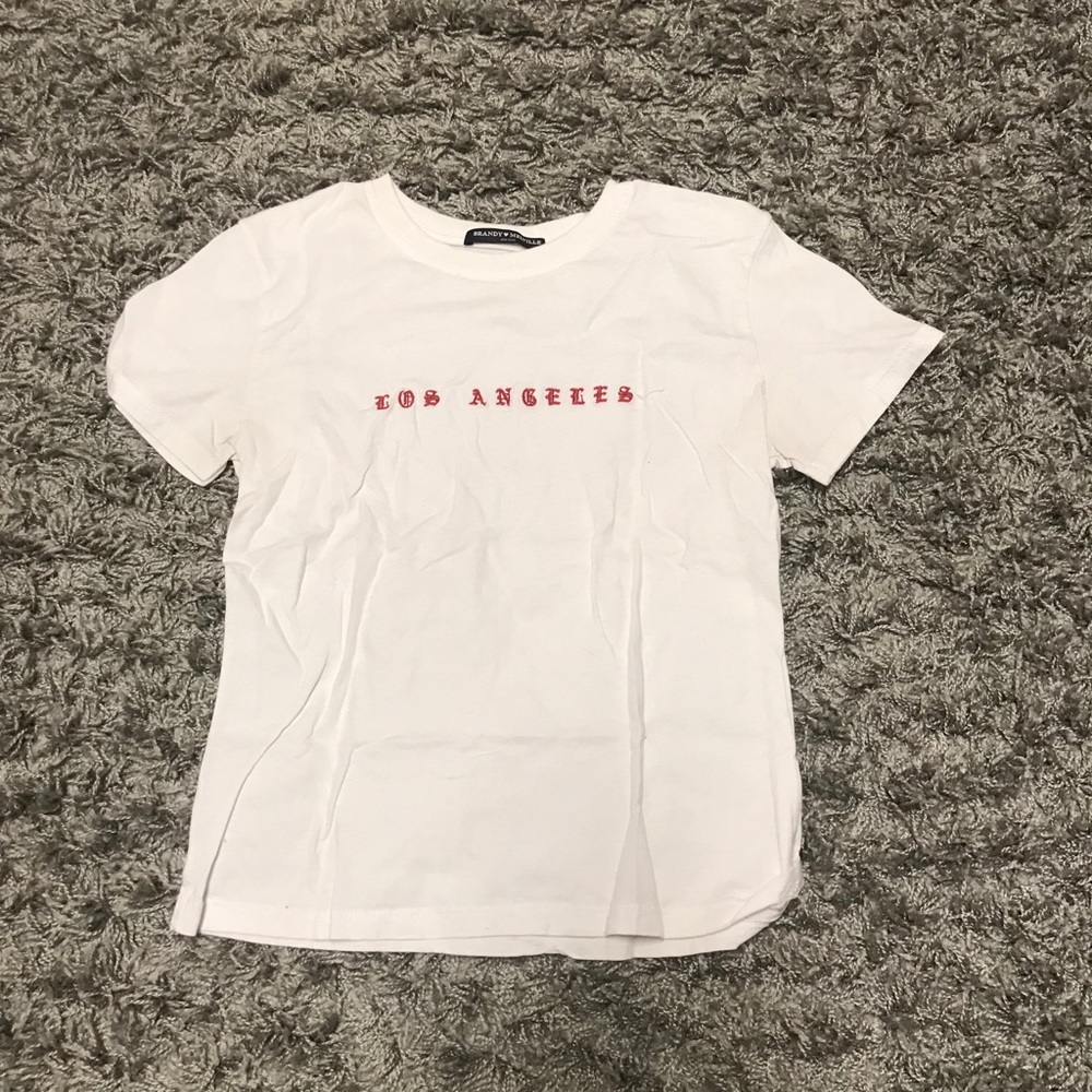 brandy melville los angeles tee
